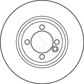 Disc Brake Rotor 280mm x 20.4 Min