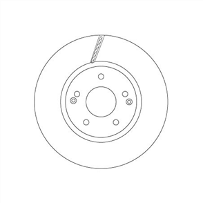 Disc Brake Rotor 298mm x 24 Min