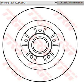 Disc Brake Rotor 274mm x 9.5 Min