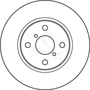 Disc Brake Rotor 258mm x 20 Min