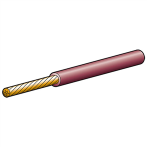 3mm Single Core Auto Cable Brown (per meter)