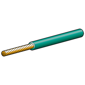 3mm Single Core Auto Cable Green (per meter)