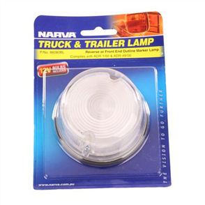 Front Marker Light Clear Incandescent