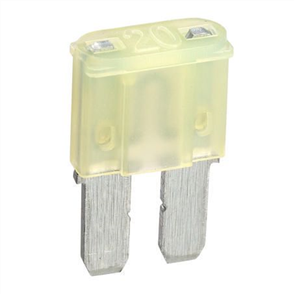 Micro 2 Blade Fuse 20A 25 Pce