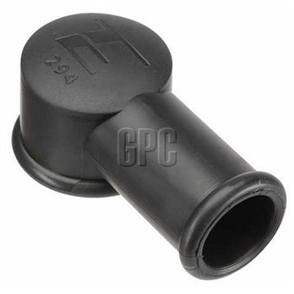 Black Rubber Cable Lug Cover - Pack of 10