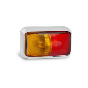 Side Marker Light Red/Amber LED 12 or 24V