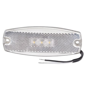 Front Marker Light Clear LED 9 to 33V