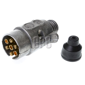 Large 7 Pin Round Plug