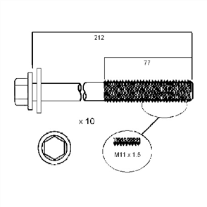 Head Bolt Set