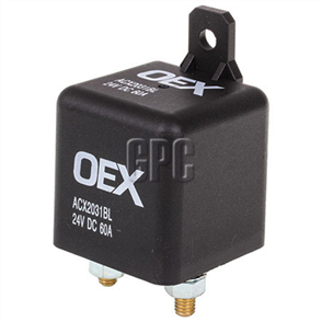 Heavy Duty Relay 24V Normally Open 60A