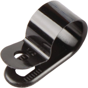 P Clip 13.5mm Nylon 100Pce