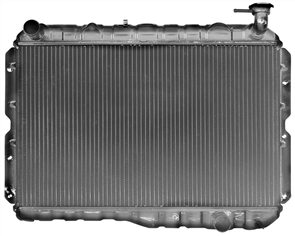 RADIATOR L/CRUISER FJ60 4.0L PETROL M/T C/B 3F 80-84 2F JR2205J