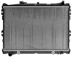 RADIATOR MAZDA 929 & MPV 3.0Lt V6 A/T A/P UNIV OUTLET 35 & 42 JR3107J