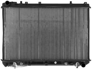 RADIATOR MUSSO 96-98 DSL M/T A/P - O/F PIPE TOP TANK JR5553J