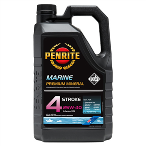 Marine Outboard 4 Stroke 25W-40 Engine Oil 5L