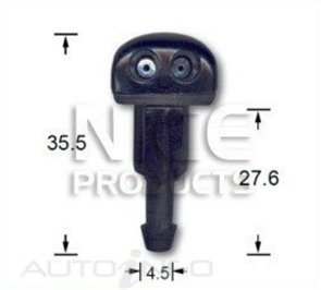 NWN593 - WINDSCREEN WASHER NOZZLE VARIOUS MAKES/MODELS