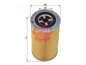 OIL FILTER FITS R2412P WR2412P FO1562 O-1503