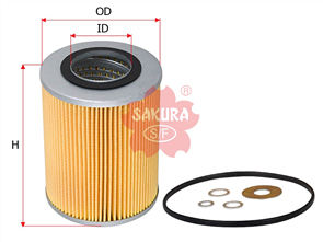 OIL FILTER FITS R2427P JO.962 O-1808