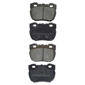 GP MAX LOW METALLIC BRAKE PAD SET HONDA LAND ROVER RDB1176