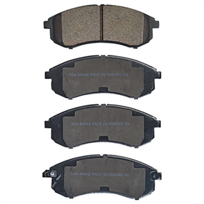 GP MAX LOW METALLIC BRAKE PAD SET MITSUBISHI L200 TRITON RDB2002