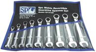 Spanner Set Geardrive Reversible 9pc Metric 15 Offset