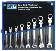 Flexhead SAE Geardrive Spanner Sets 