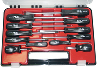 12pc Screwdriver Set - Plastic Case