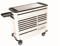 ‘Motorsport’’ Concept Series Roller Cabinet - White