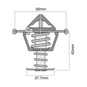 THERMOSTAT HIFLOW 77"