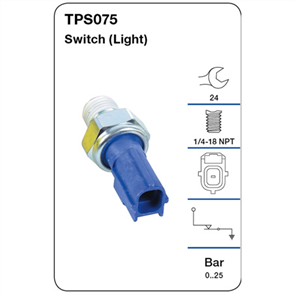 TRIDON OIL PRESSURE SWITCH (LIGHT)