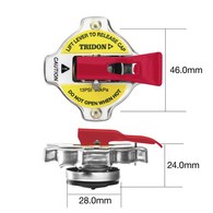 LEVER RELEASE RECOVERY CAP - (LR13J) CB1390L