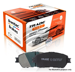 TRADELINE BRAKE PAD SET REAR IVECO DAILY III 3.5T-6.5T BT1105TS