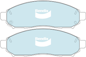 FRONT DISC BRAKE PADS - NISSAN PATHFINDER R51 CERAMIC 05-