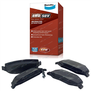 REAR DISC BRAKE PADS - JEEP CHEROKEE/WRANGLER 07-