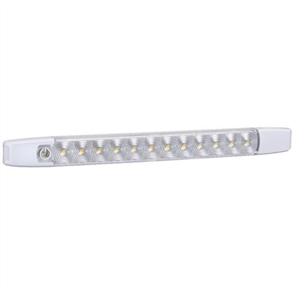 Marine 12V Dual Colour LED Strip Lamp with Touch Switch (White/Blue)