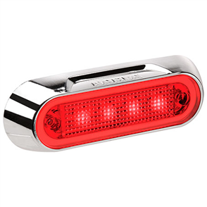 Rear Marker Light Red Led 9 To 33V