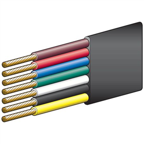 2mm 7 Core Flat Trailer Cable