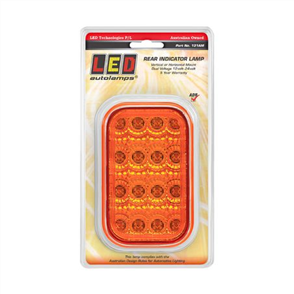 INDICATOR LAMP W/AMBER LENS BLIST PACK