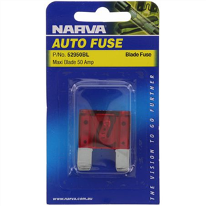 MAXI FUSE 50AMP BLISTER PACK 1