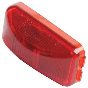 Marker Light Red Incandescent 12V