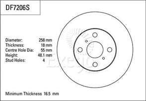 DISC BRAKE ROTOR