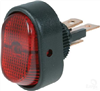 Rocker Switch On/Off SPST 12V Red Illuminated (Contacts Rated 30A @ 12