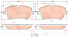 Brake Pad Set (DB1921)