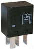 Micro Relay 12V Normally Open 20A - Resistor Protected