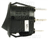 Rocker Switch On/Off SPST 12V Green Illuminated (Contacts Rated 10A @