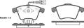 FRONT DISC BRAKE PADS - AUDI / VW / PORSCHE TOUAREG,CAYENNE 02-