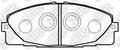 FRONT DISC BRAKE PADS - TOYOTA HIACE KDH  04-DB1772 E