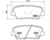 REAR BRAKE PAD SET - HYUNDAI SANTE FE KIA 58302-2WA00