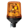 Halogen Beacon / Strobe Amber 12 or 24V Pole Mount