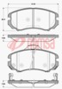 FRONT DISC BRAKE PADS - HYUNDAI ELANT 06-/SONATA 06- DB1504 E